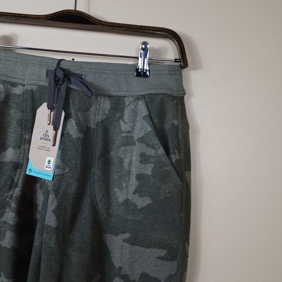 prAna Cozy Up Ankle Pant in Sage Camo Size S - Picture 3 of 10